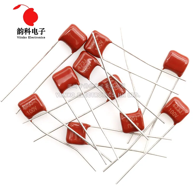 CBB Capacitor 10pcs 100V 393 473 683 104 224 394 474 105 335 106 101 471 102 152 222 332 472 682 103 223 333 J CBB Capacitor 1UF 0.1UF 0.47UF