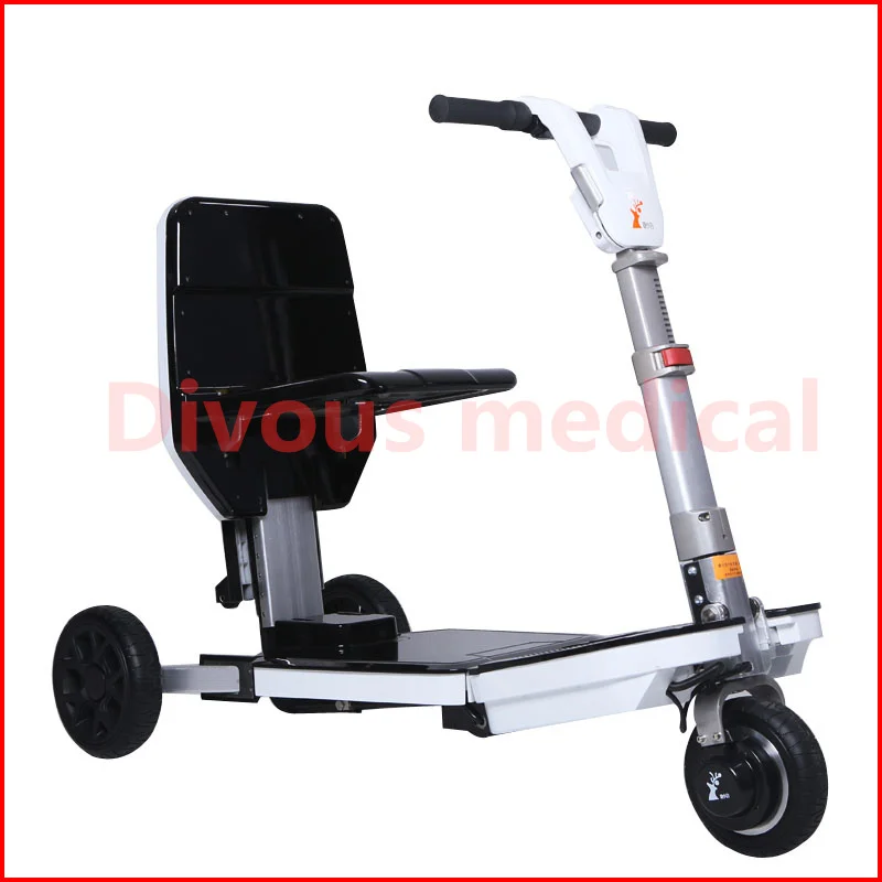 Auto Folding Electric Tricycle Mobility Scooter for Adult Elderly Disabled People