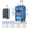 Stitch Elastic Luggage Cover Trolley Suitcase Dust Bag Case Cartoon Travel Accessories Flight Fun Luggage Supplies Protector 6