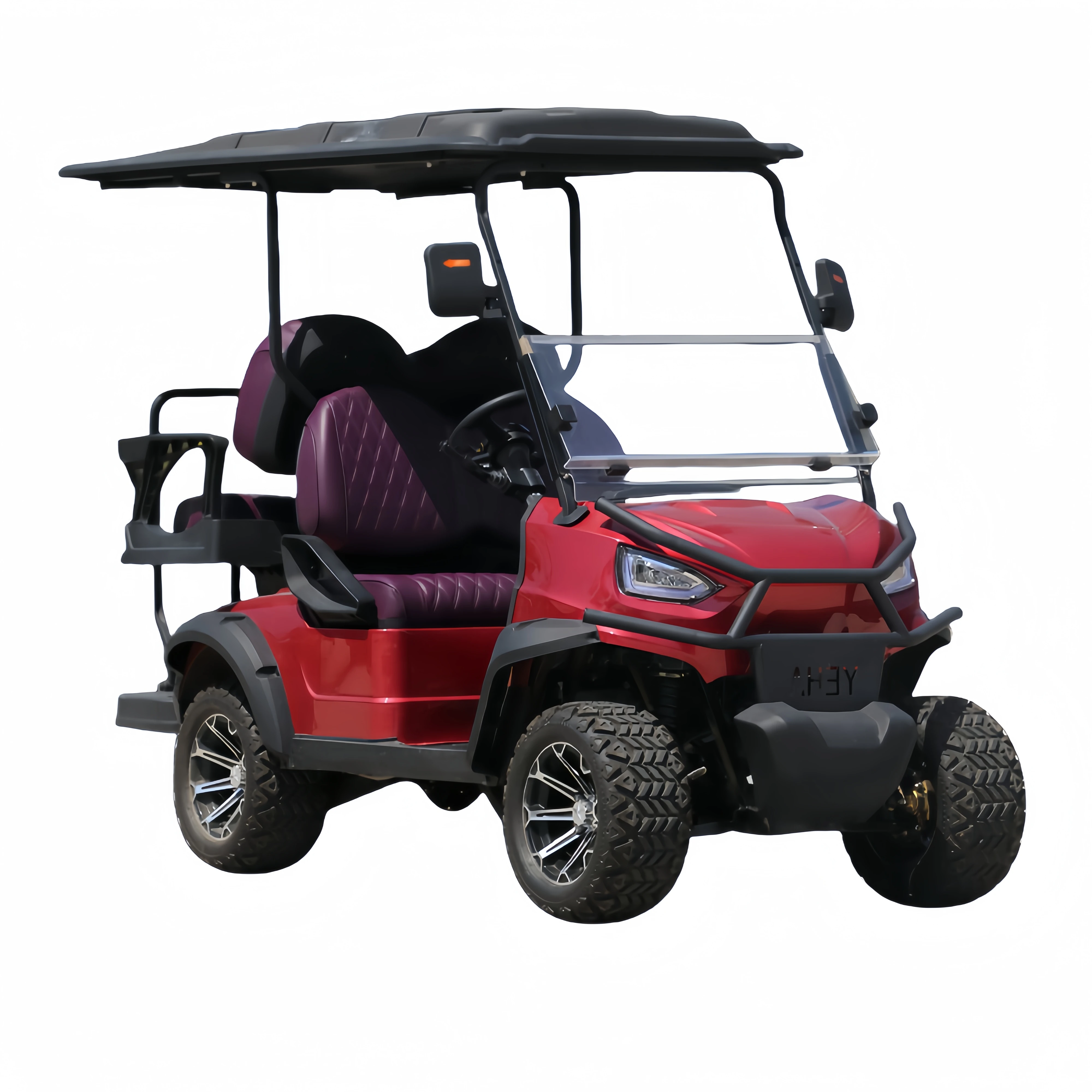 Four wheel drive 4 seater golf cart mini golf cart classic car