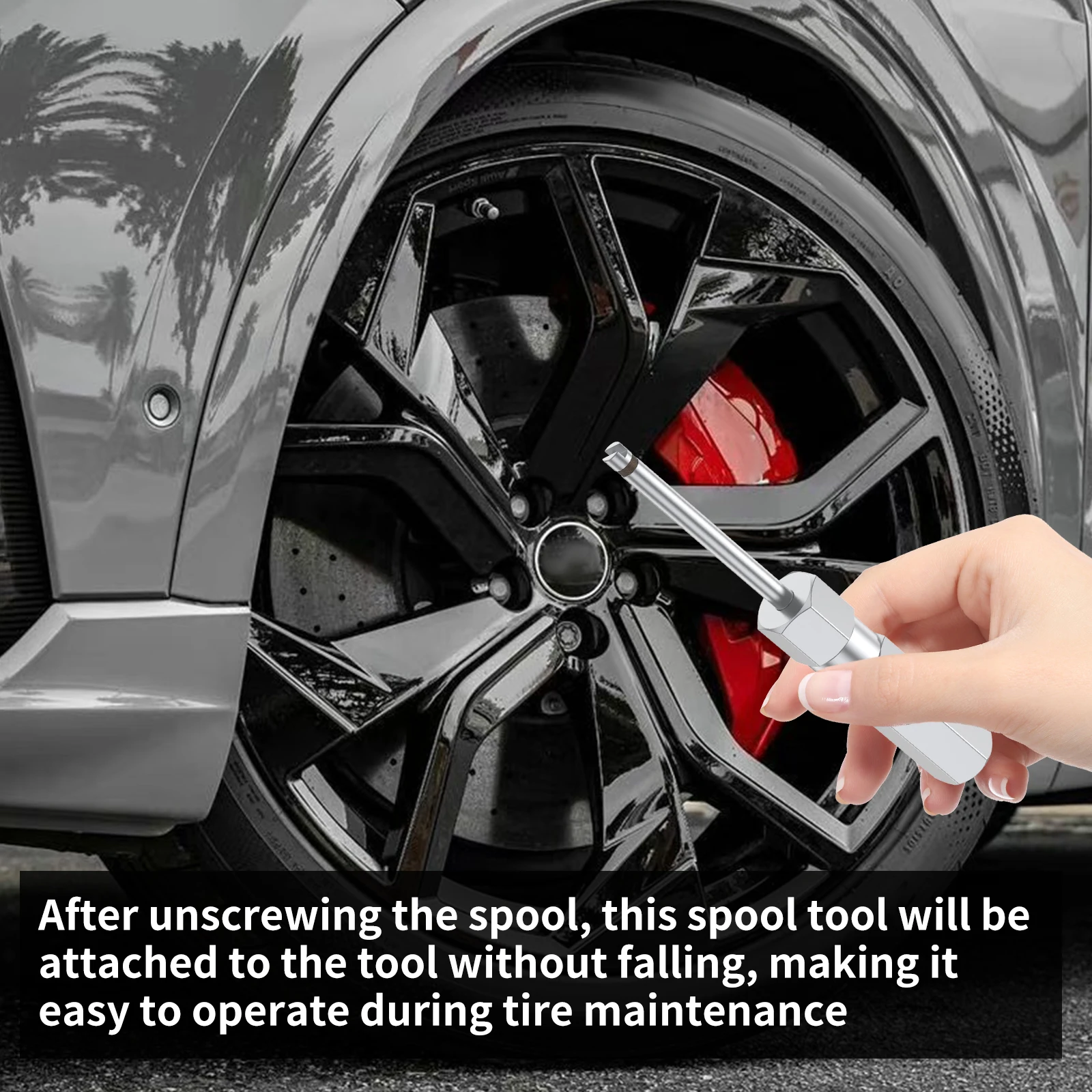 3Pcs Tire Valve Core Remover Installer Tool Removal Tool Car Bicycle Motorcycle Tire Repair Tools Screwdriver Valve Stem Core