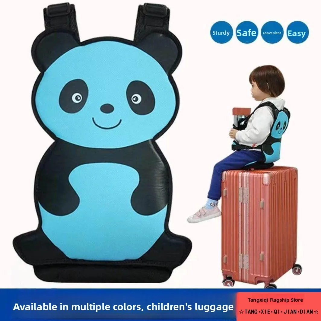 Children's Luggage  Cushion Baby Carrier Suitcase Infant Child Travel  Pad Can Sit Baby Safety  Strap