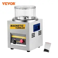 VEVOR KT-185 Magnetic Tumbler Jewelry Polisher Mini Metal Finisher Finishing Machine AC 110V/220V Gold Precision Parts Polisher 1