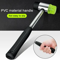 25mm 30mm 40mm Rubber Hammer Double Faced Work Glazing Window Nylon Hammer with Round Head and Non-slip Handle DIY Hand Tool 2