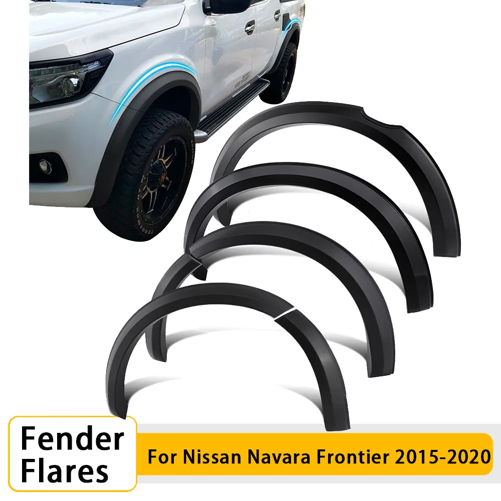 

Fender Flares For Nissan Navara Frontier NP300 2015 2016 2017 2018 2019 2020 Double Cabin Wheel Arch Extension Mudguards