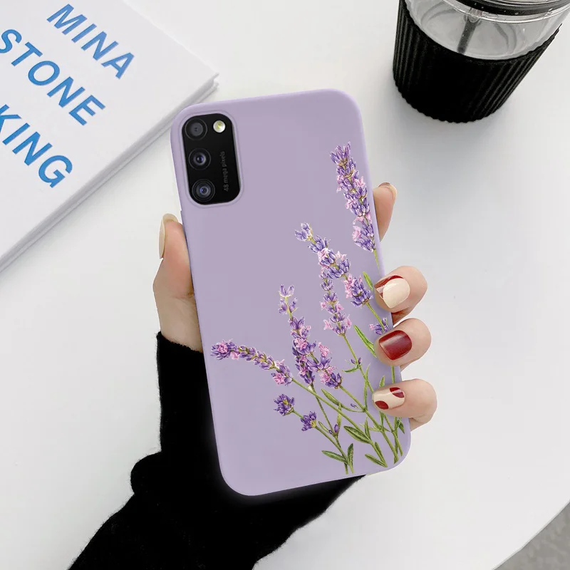 cute phone cases for samsung  For Samsung Galaxy A41 A42 A 41 42 Case Flower Cover For Samsung GalaxyA41 GalaxyA42 Dinosaur Soft Silicone Fundas Shell Etui cute samsung cases