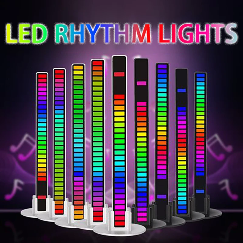 Rgb Music Sound Control Led Light App Control Pickup Voice Activated