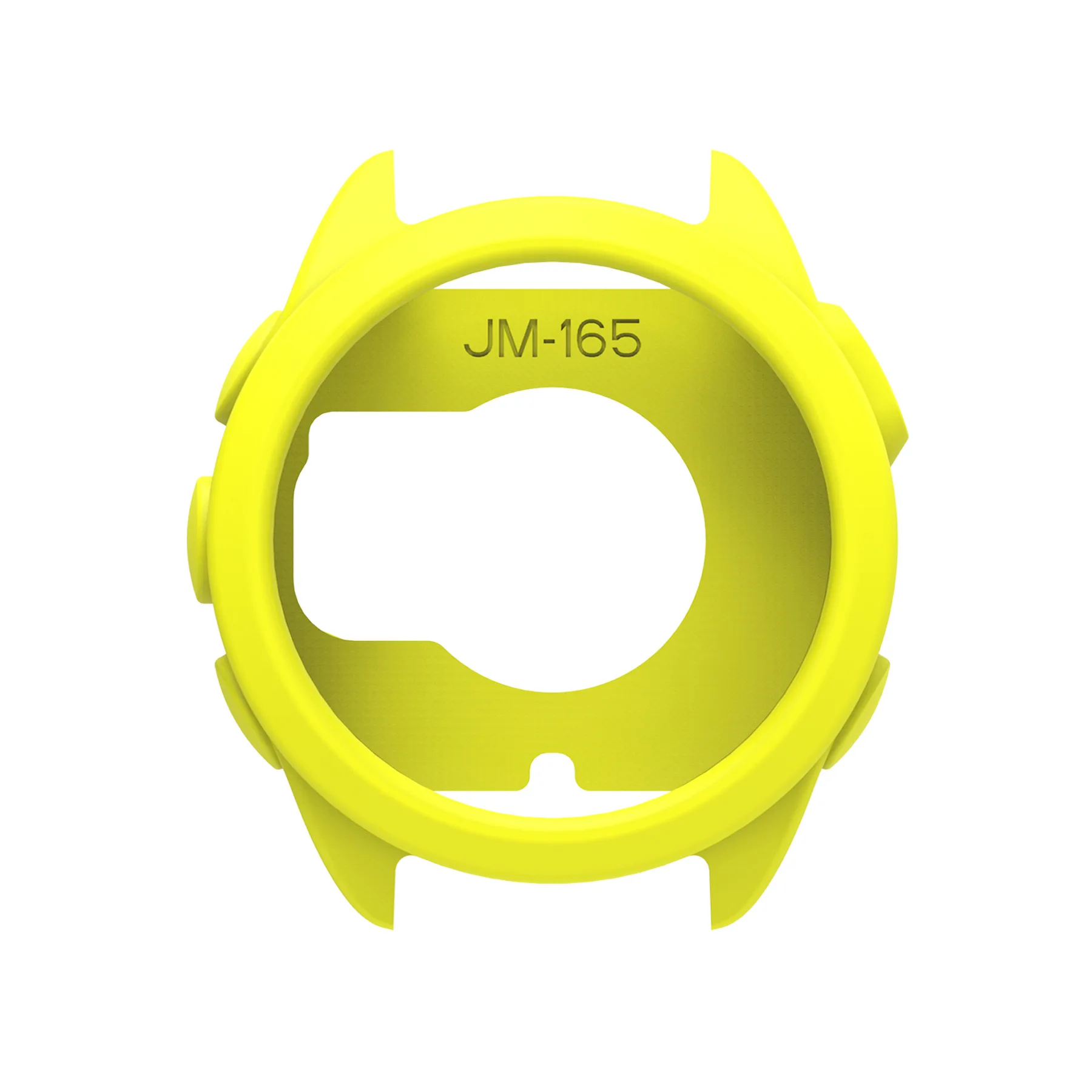 Premium Silicone Protective Case Cover for Smartwatches - Durable Watch Shell with Soft Screen Protector