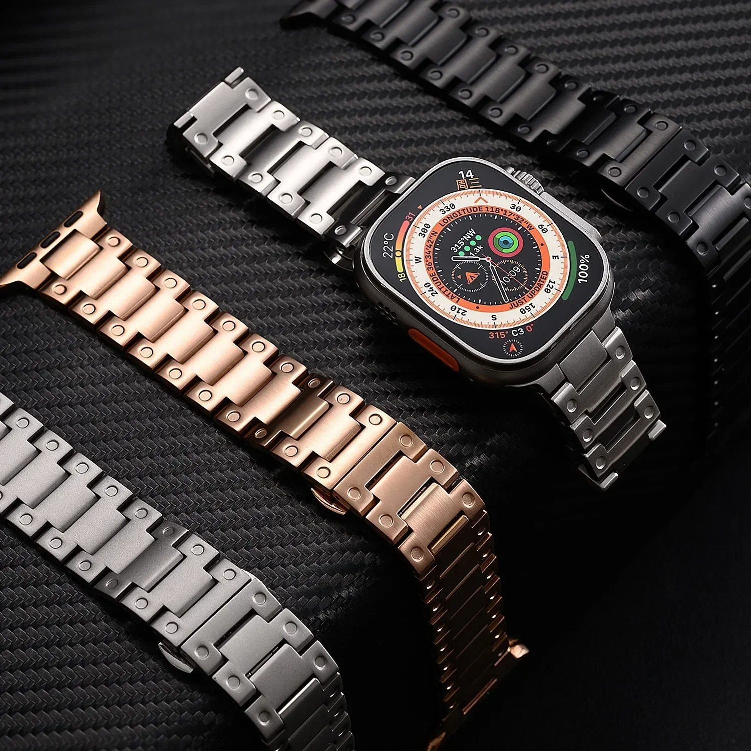 Premium Stainless Steel Link Bracelet
