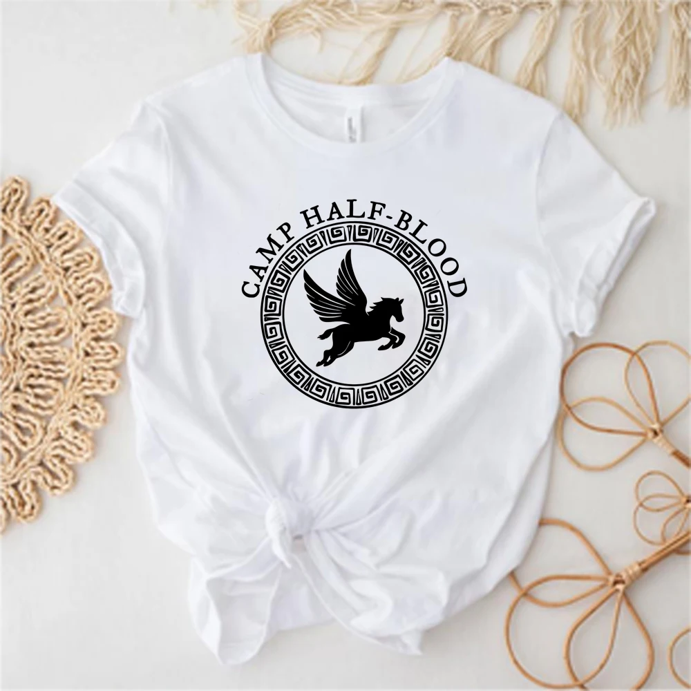 Unisex Camp Half Blood T Shirt Fall Training Camp Game Shirt Aesthetic Percy Jackson Shirts Halloween Magical Gift Harajuku Top 3