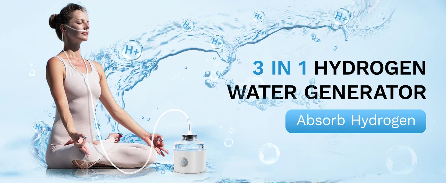 Description Picture 4 of itemUsb Hydrogen Water Bottle Generators 400ml Glass Molecula Hydrogen Water Generator Portable Hydrogen-Rich Water Cup for Travel