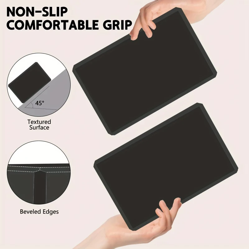 Set of 2 High-Density Foam Yoga Blocks - Lightweight, Supportive, and Odor-Free