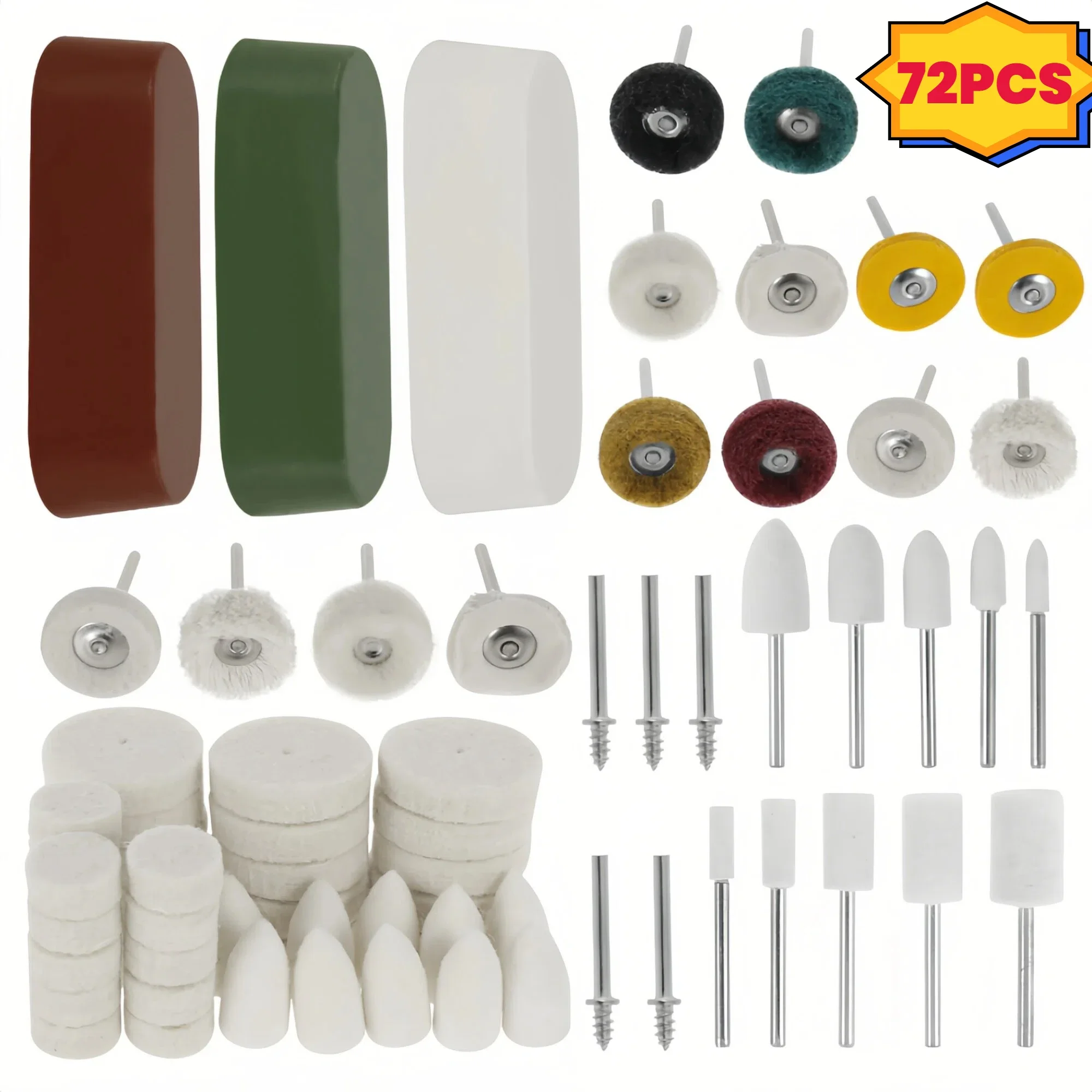 TM 8 Delige Polijstset met 3 inch model 3