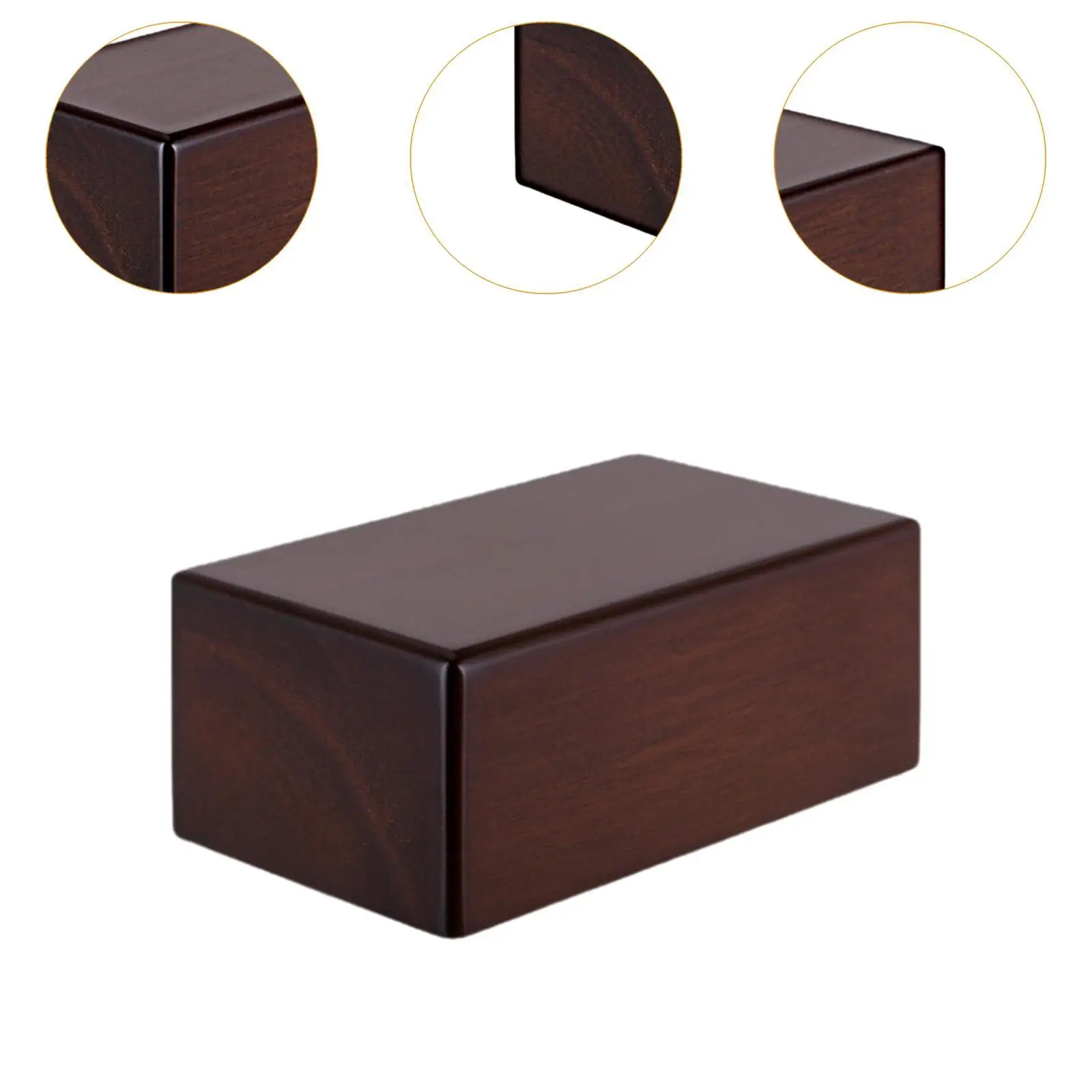 Cat Ash Urn Memorial Case Souvenir Gifts Funeral Solid Wood Pet Funeral Box Ash Holder for Rabbits Small Pet Kitty Owner