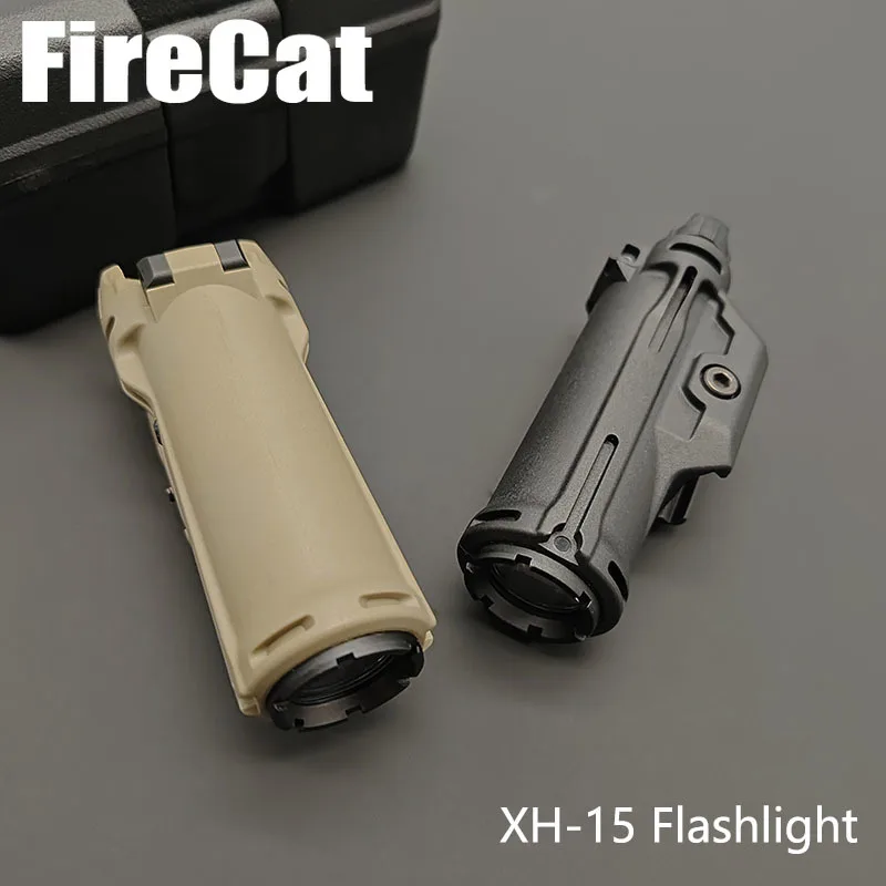 

New SOTAC Nylon XH15 Pistol Light 350 Lumens LED Light Flashlight For 20mm Rail Handgun Glock 17 Airsoft Scout Hunting Light