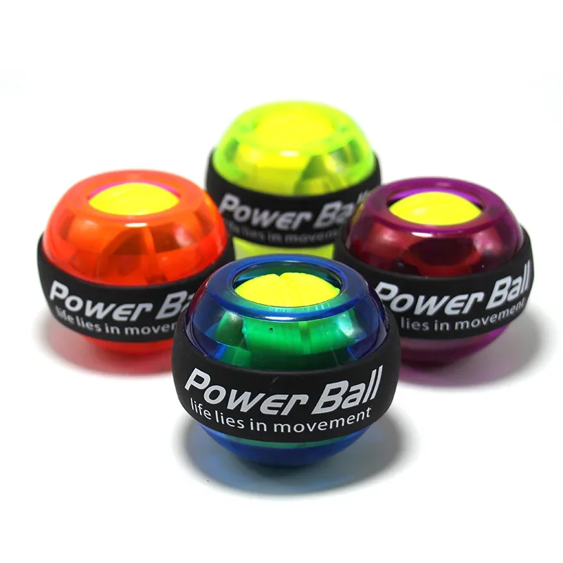 Glowing Wrist Power Gyroscopic Ball Wrist Trainer Ball Stronger Arm Fingers Bones and Muscle Strengthener Exercise