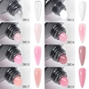 Mtssii 20ml Extension Nail Gel Set Full Manicure Kit Nude Pnk White Quick Extension Nails Building Fingertips Tools Set 3