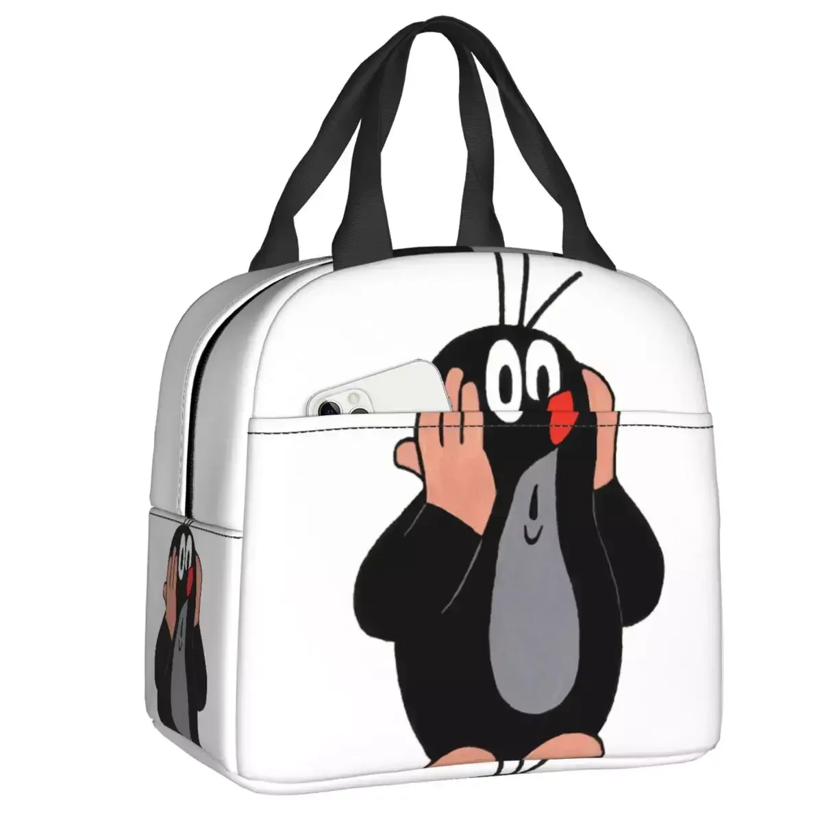 

Новинка 2023, персонализированный Ланч-бокс на заказ с удивлением Кротов Krtek, термоизолированные Ланч-боксы для детей, школьный Ланч-бокс