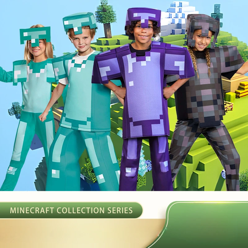 Diamond Armor Minecraft Costume