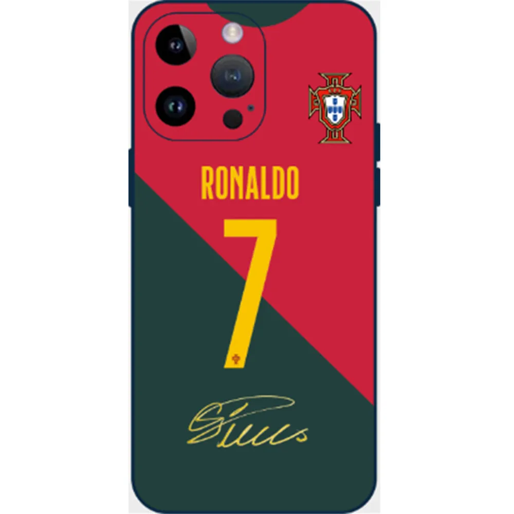 thumbnail image 1 of Fundas para teléfono con la camiseta del equipo nacional de fútbol 2022 para iPhone 11 12 13 14 Pro Max 6 7 8 Plus XR XS MAX Funda para Apple iPhone, 1 of 5