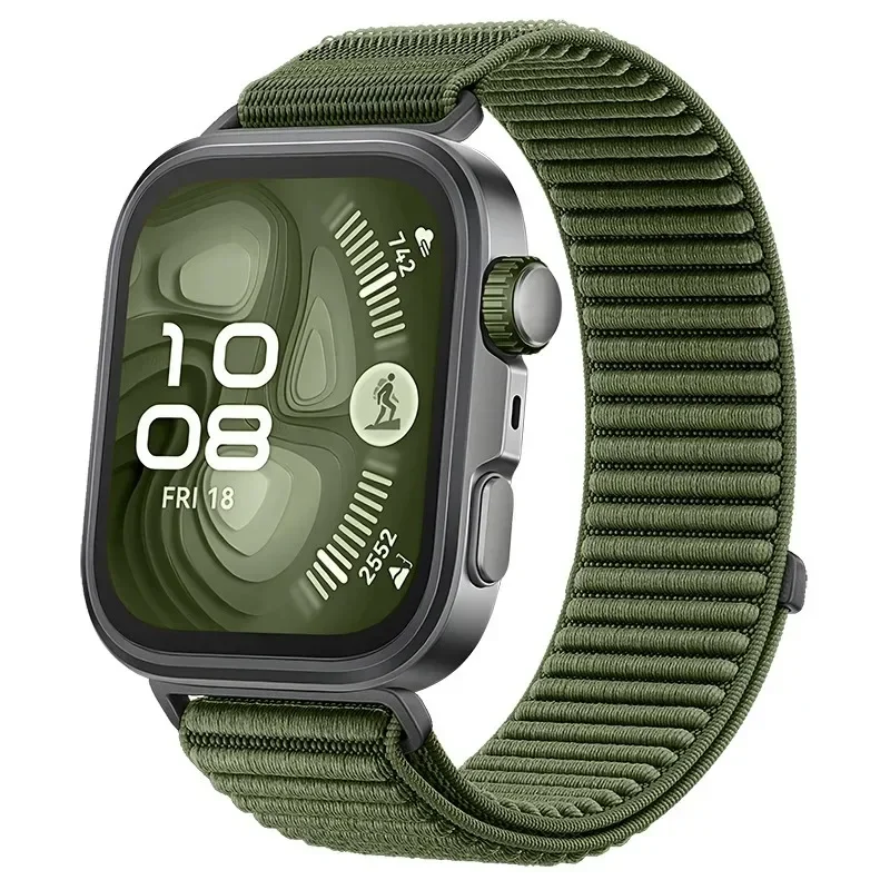 Breathable Braided Nylon Loop Strap - Comfortable Watch Band  Accessories
