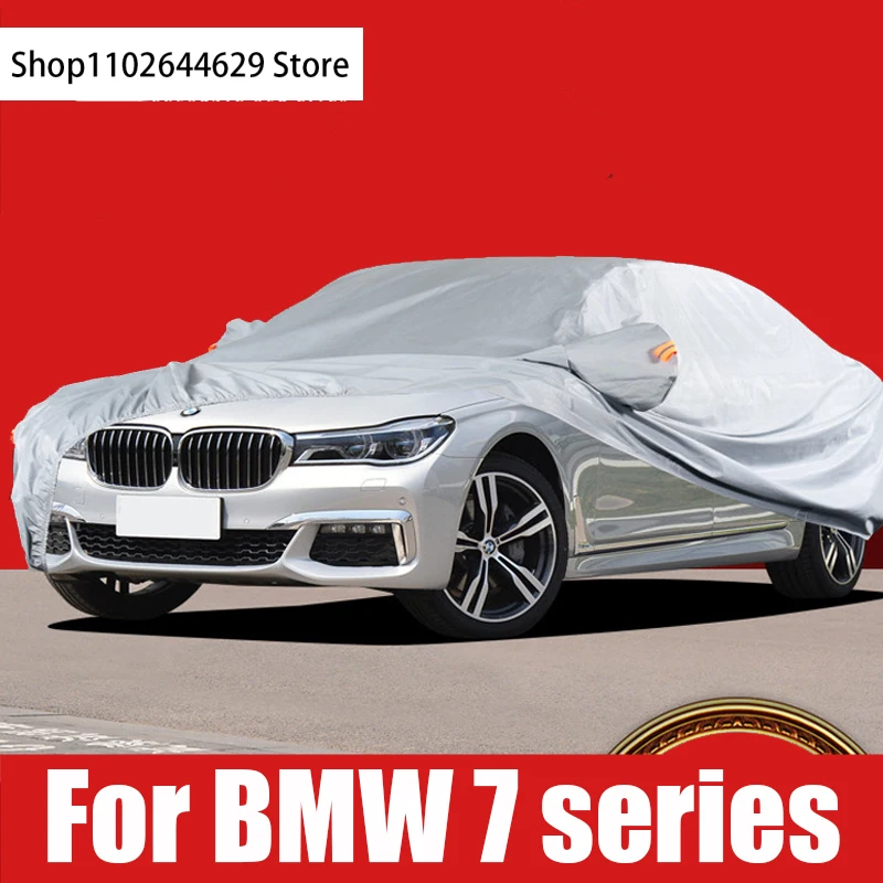 

Car Sunshade Cover Exterior Peotector Outdoor Covers Waterproof Oxford Cloth For BMW 7 Severies F01 Gll E66 Accessories