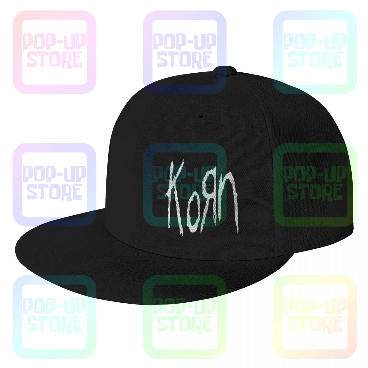 Korn Logo Baseball Caps Snapback Cap Splicing Sports