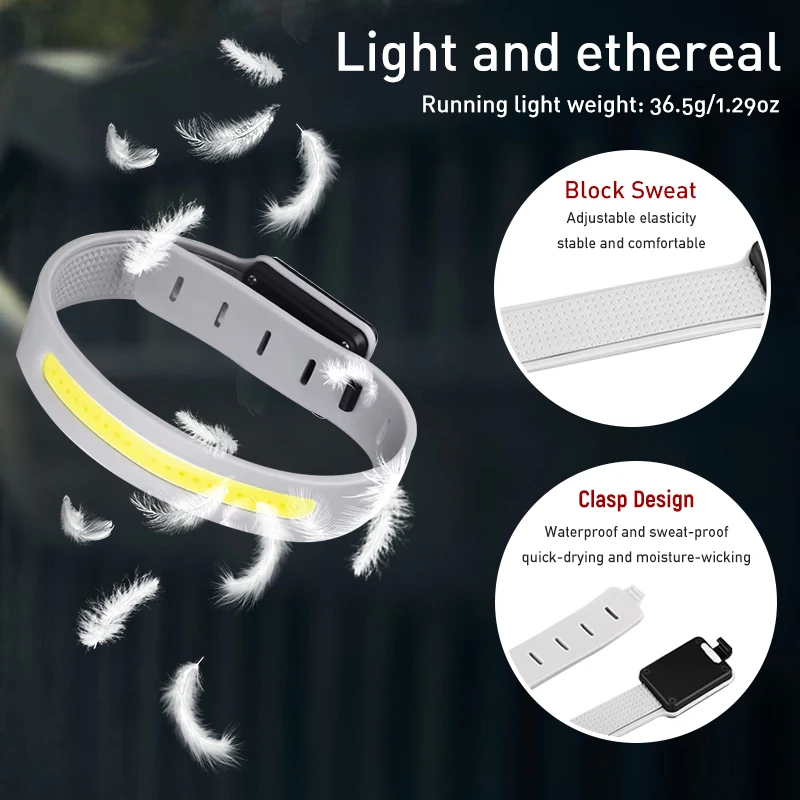 Fascia Da Braccio A LED Da 2 Pezzi Ricaricabile Per Correre Camminando Di Notte Luci Di Corsa Per Corridori Luci Di Corsa Attrezzatura Da Corsa Riflet P16073019