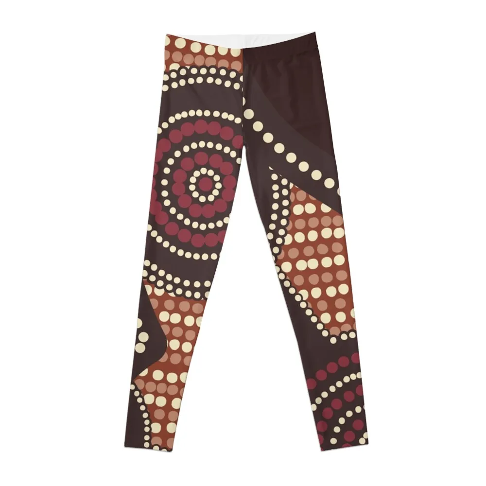 Awesome Aboriginal Dot Art Leggings sportswear Women for gym Sweatpants for Women Women's push-up leggins Sweatpants