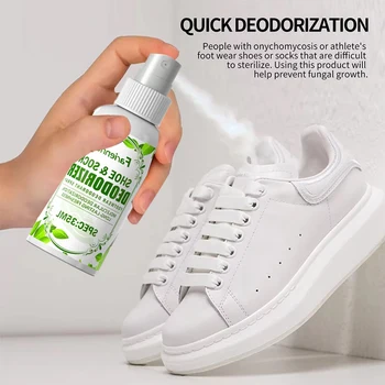 Deodorante Spray per Calzature Fariienne 35ml - Formula Delicata, Profumo Fresco, Elimina Efficacemente gli Odori da Scarpe, Calzini e Calzature Sportive