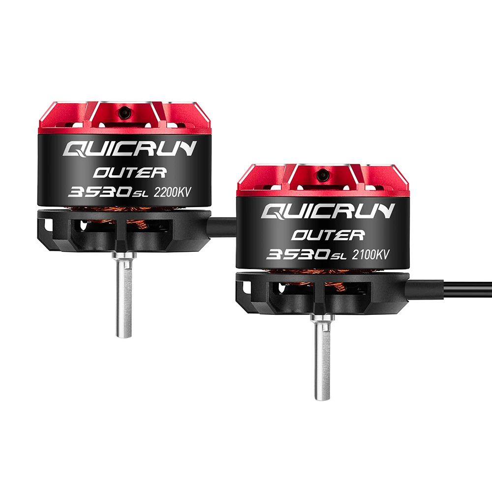 Moteur 3530SL 1700/2200KV du combo ESC 80A et moteur brushless Hobbywing Quicrun WP 10BL80