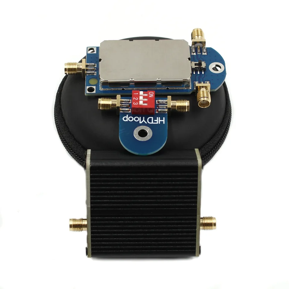 HFDY ループ広帯域アクティブ小型磁気ループアンテナ LZ1AQ アンプ HF