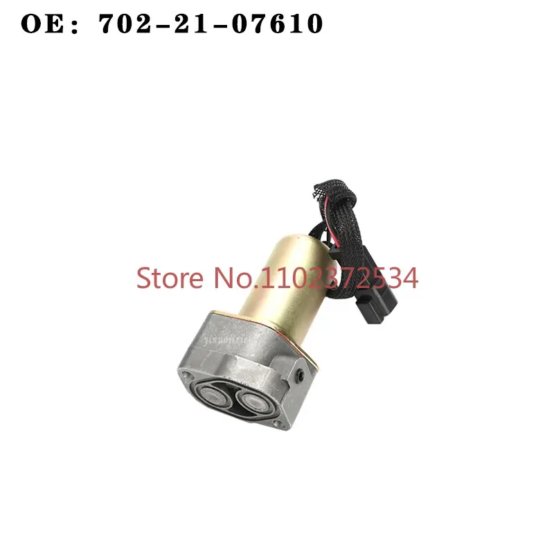 

The new excavator parts are suitable for Komatsu PC450-8/PC130-8 solenoid valve OE: 702-21-07610 7022107610