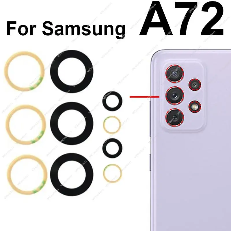 Enhanced Camera Glass Lens with Adhesive Repair Parts