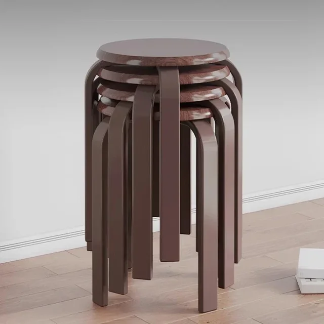 현대적 미니멀리즘과 편안함이 어우러진 모던 우드 다이닝 체어