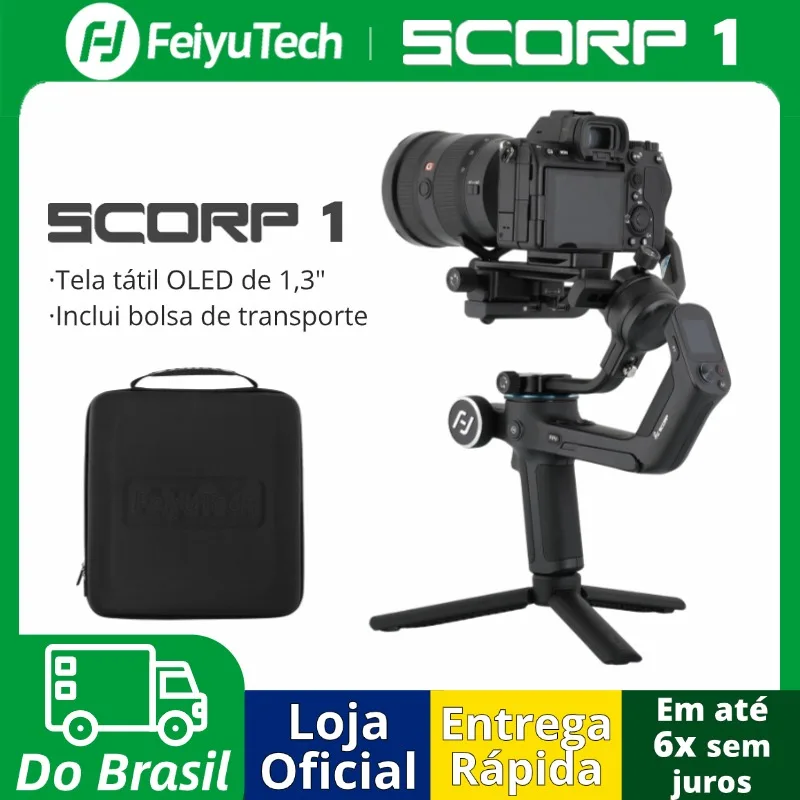 液晶付FeiyuTech SCORP Amazon | FeiyuTech SCORP 一眼レフ用 3軸ジンバル ミラーレス