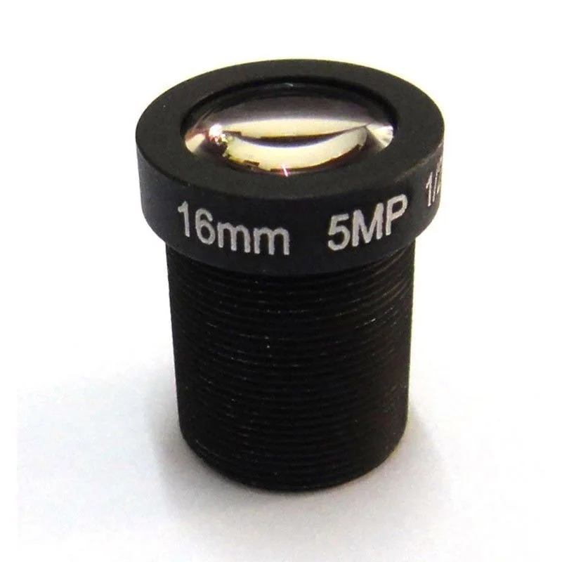 

New 1Pcs High Quality HD 1/2.5 5mp 16mm Lens IR Board CCTV Lens M12x0.5 MTV View 50m For Security IP Camera