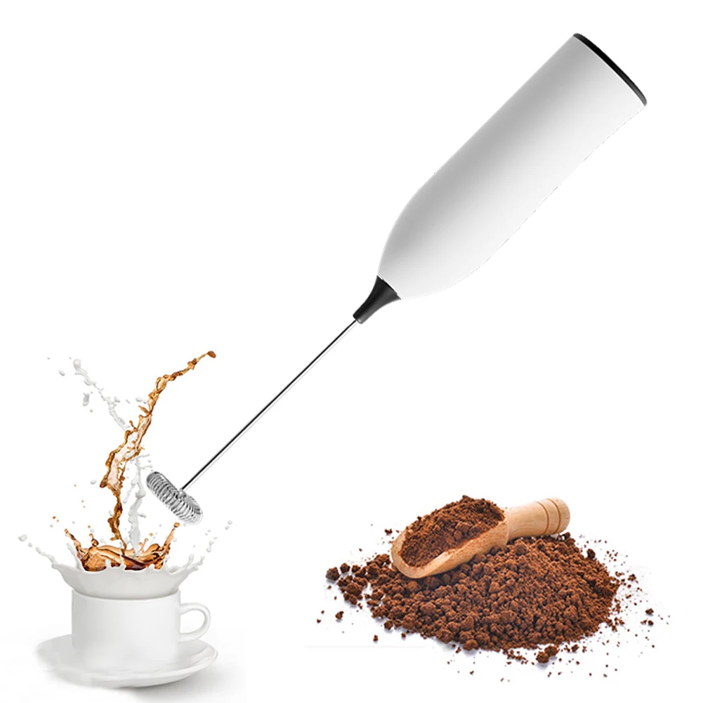 

Handheld Electric Milk Frother Milk Foamer USB Rechargeable Whisk Blender Wireless Coffee Mixer Egg Beater Cooking Accessories