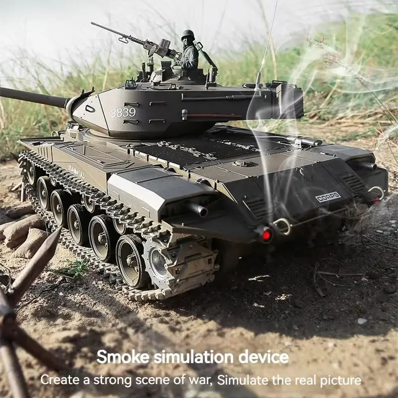 Metal Remote Controlled World War II Military Tank Model Toy