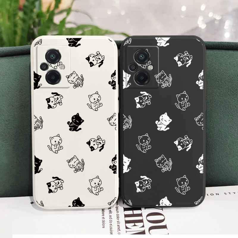Adorable Kitty Silicone Phone Case Cover