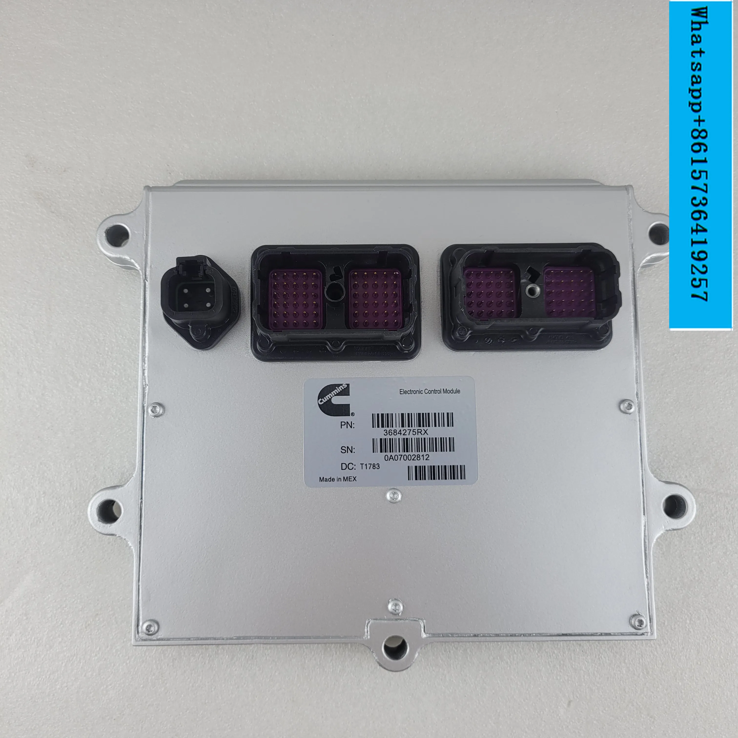 

Excavator construction machinery equipment transmitter QSX15 ISX15 electronic control module ECM computer board 3684275