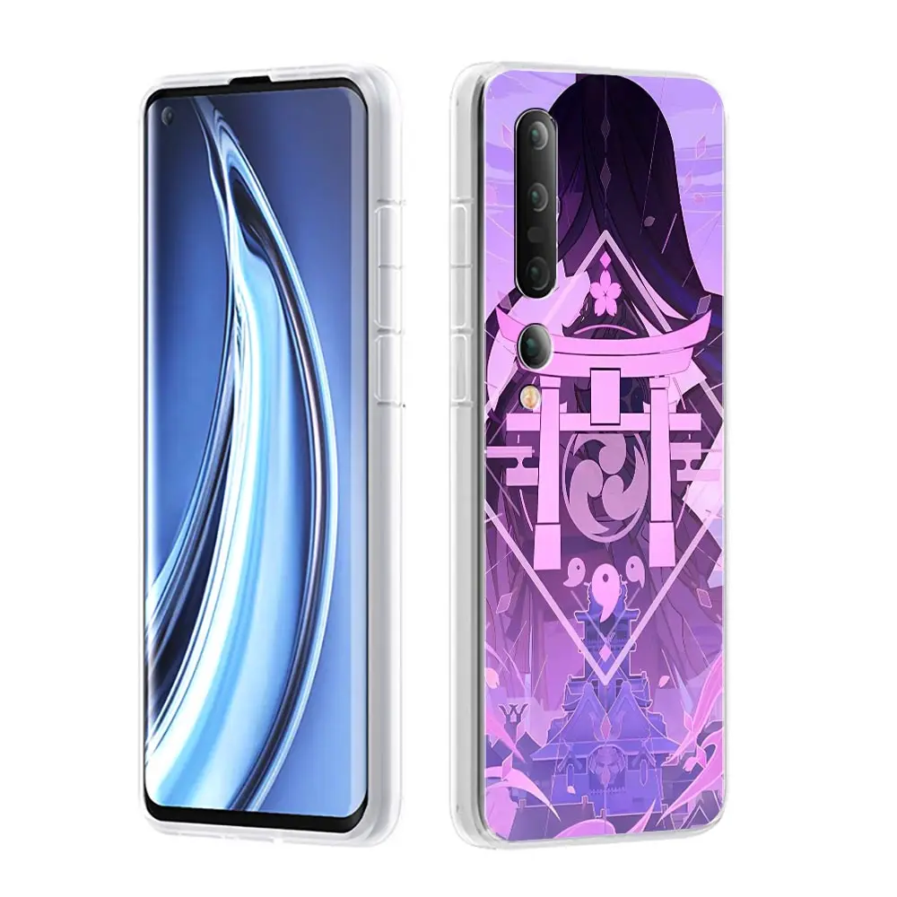 Genshin Impact Themed Soft Clear Phone Case Cover