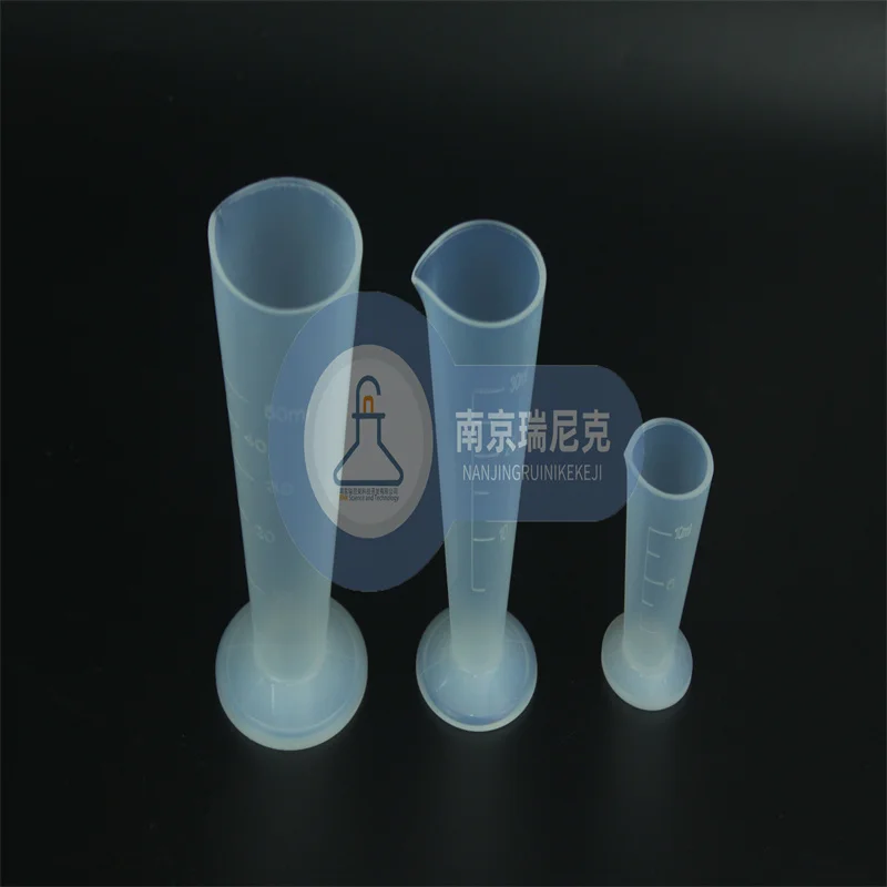 PFA fluororesin beaker heat-resistant seamless with reference scale measuring cup 1L