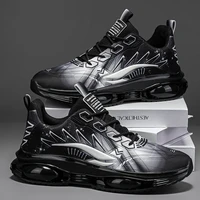 Men's Shoes 2024 Autumn Winter New Mens Casual Running Shoes Cushion Shock Absorption Large Size 47 Sports Dad Trendy Shoes