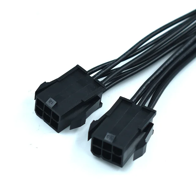 Pin Connector Sapphire Nitro Rx 570 Power Connector Black Dual Pin