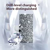 Xilecaly Diamond Portable Charger Power Bank For iPhone 16 15 14 Pro MAX Xiaomi Samsung Oneplus Mini Pocket Power Bank 5000mAh 3