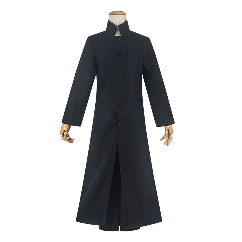 Matrix Cosplay Neo Trench Coat Halloween Party Costume