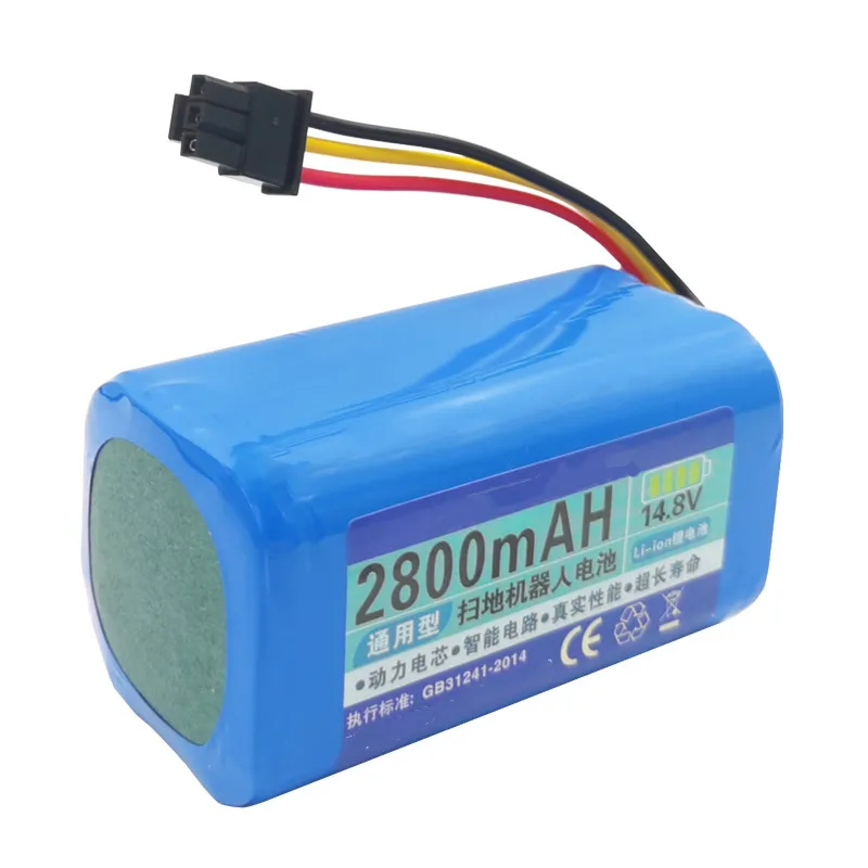 

2800mAh Li-ion Battery for 360 C50 Robot Vacuum Cleaner C50 Accessories Spare Parts Charging Battery Replacement
