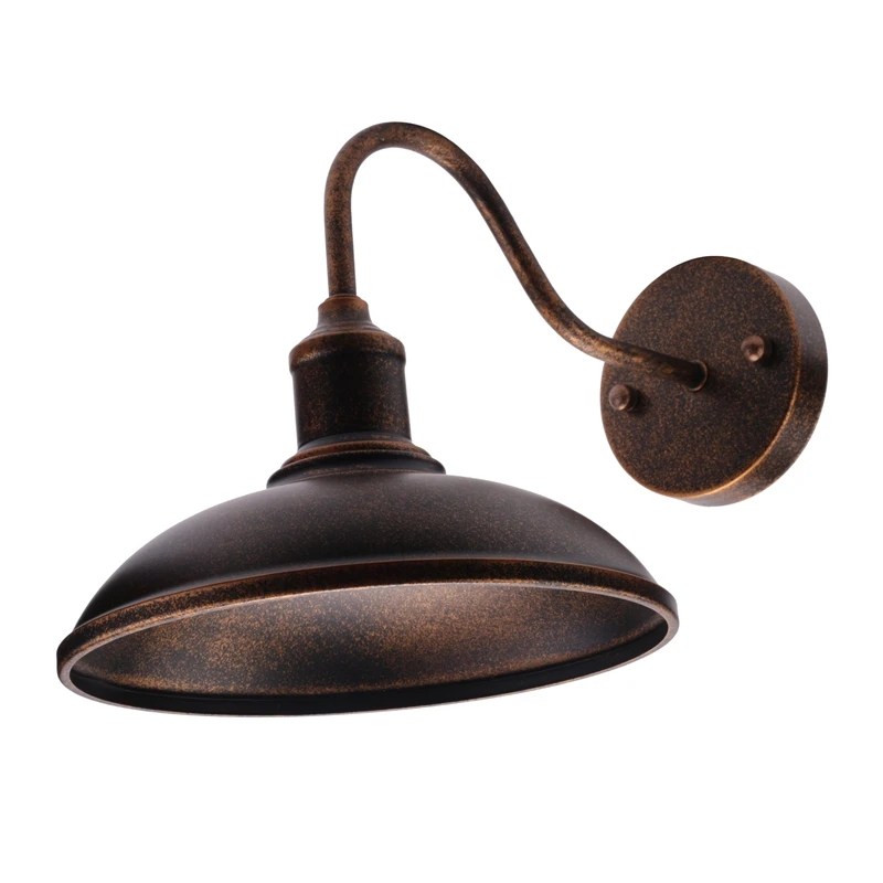 

LED Gooseneck Barn Light Outdoor Wall Lamp Front Porch Farmhouse Fixture Creative Garden Lights For Indoor Outdoor Use