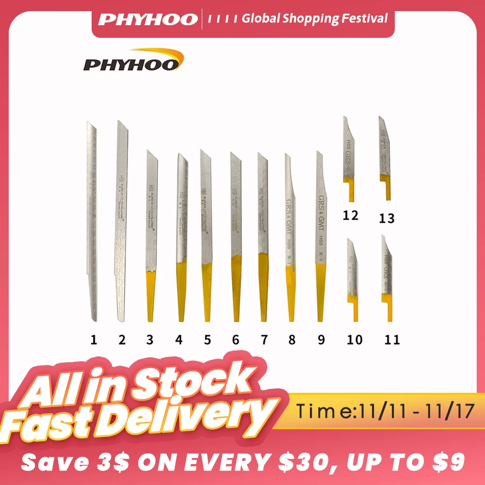 ProfessionalEngravingKnifeJewelryEngraverToolsforPneumaticImpactEngraverCutting